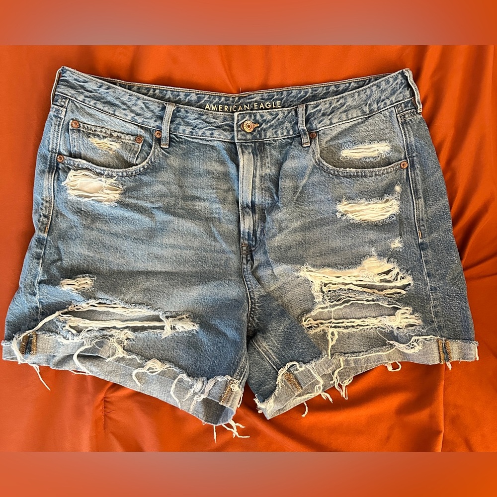 American Eagle Outfitters Distressed Denim Shorts